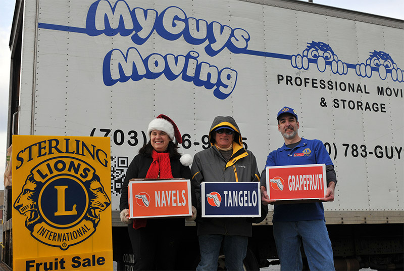 Sterling Lions Club volunteers 2013