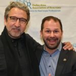 Dulles Area Association of Realtors members wearing winter coats for their award ceremony