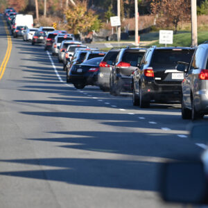 traffic to the event